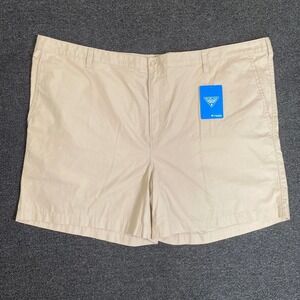 Columbia PFG Bonehead II Shorts Tan Mens 48 Fishing Utility Outdoor 6" Camp NEW
